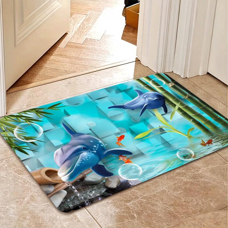 Bamboo Bath Mat - 1 tappetino da portiera in bambù