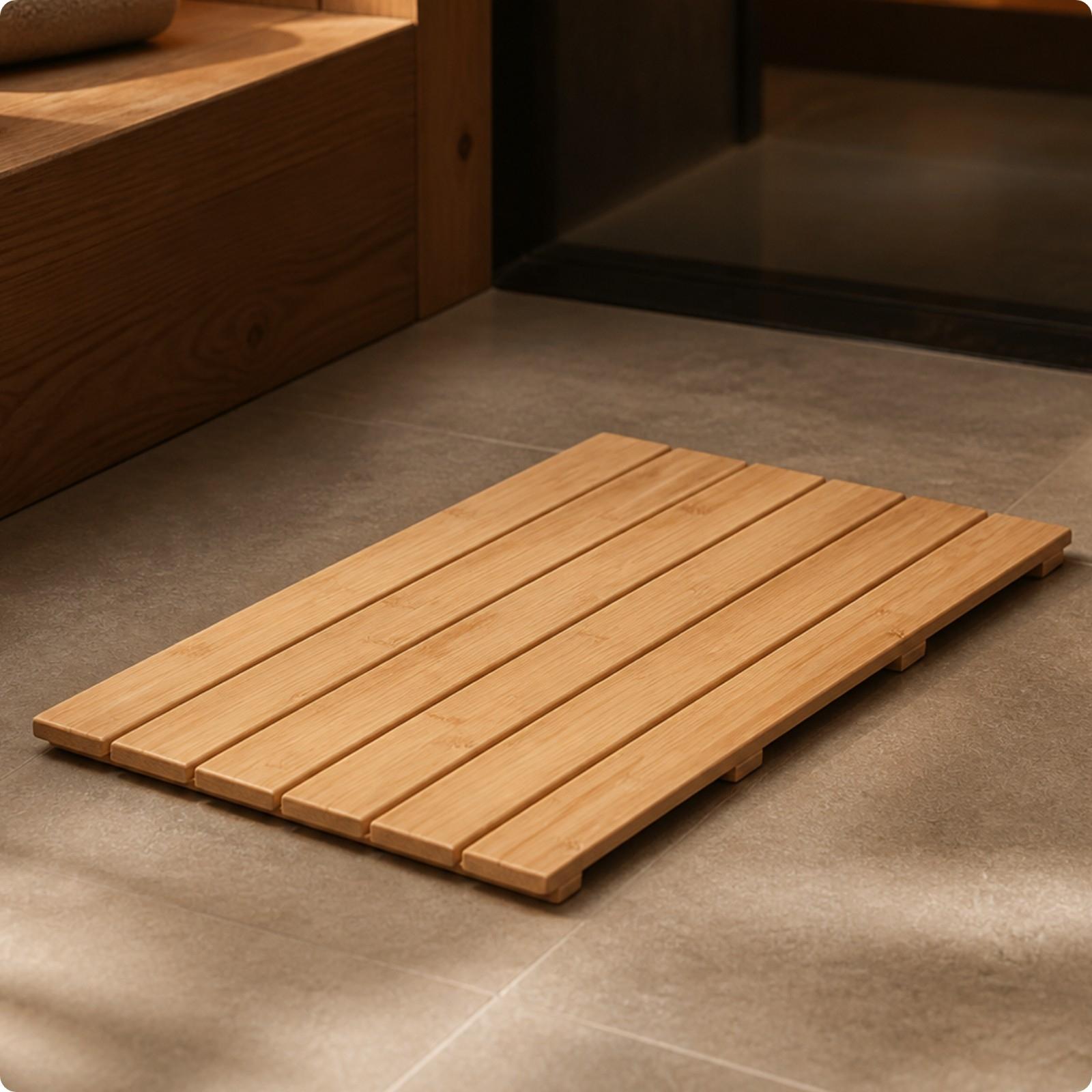 Tappetino da bagno in bambù a  - Bamboo Bath Mat recensione e prezzo