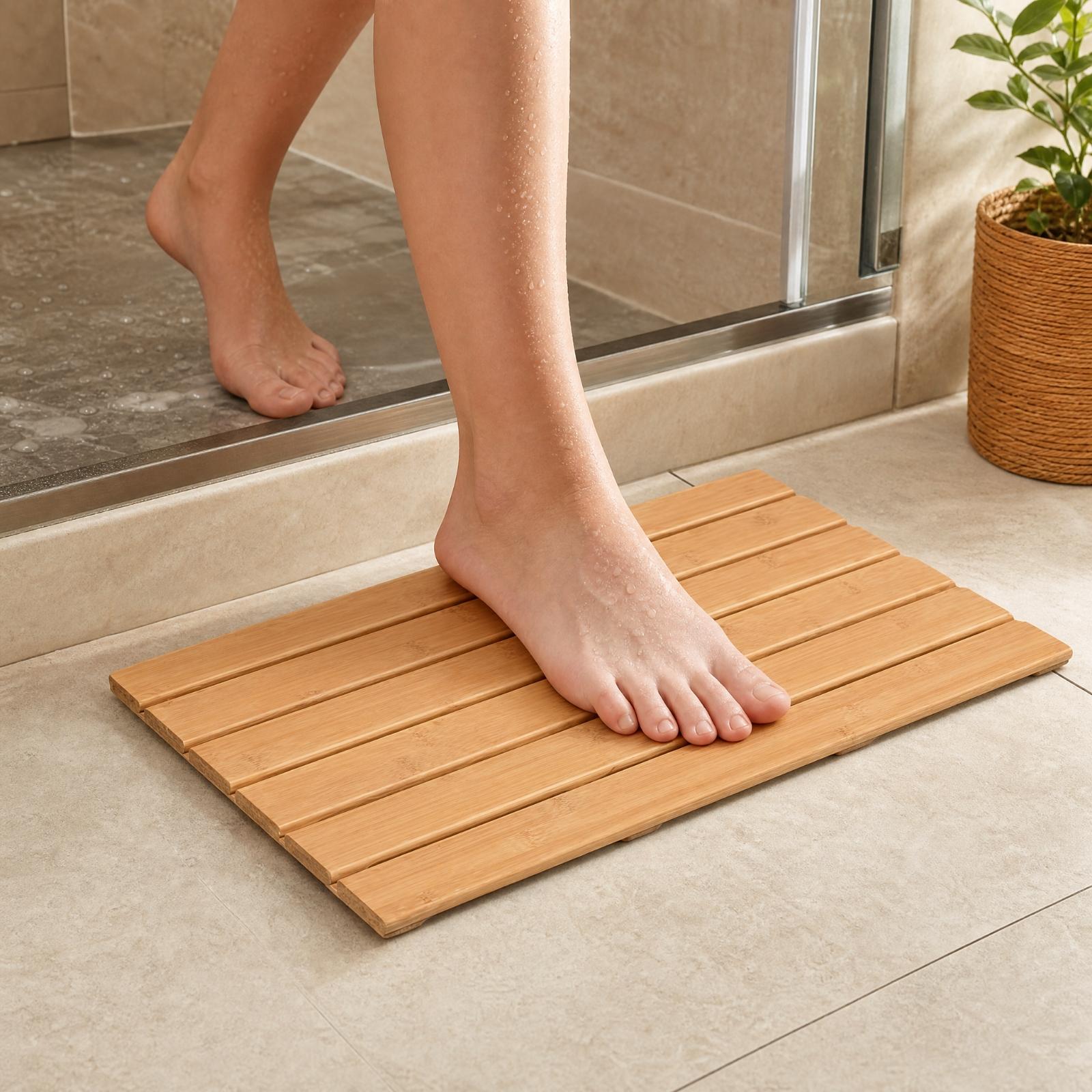 Tappetino da bagno in bambù a  - Bamboo Bath Mat recensione e prezzo