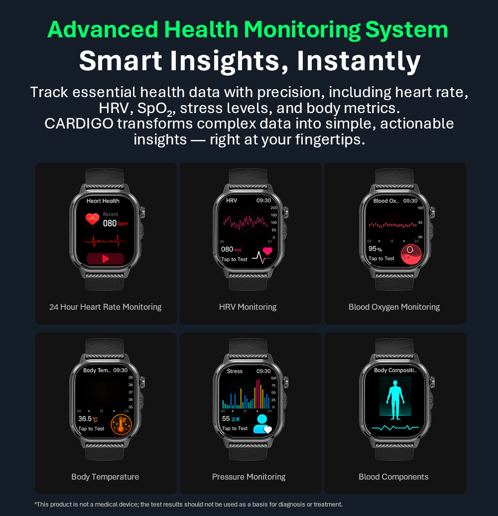 VALDUS CARDIGO Smartwatch per  - Health & Wellness Unlimited recensione e prezzo